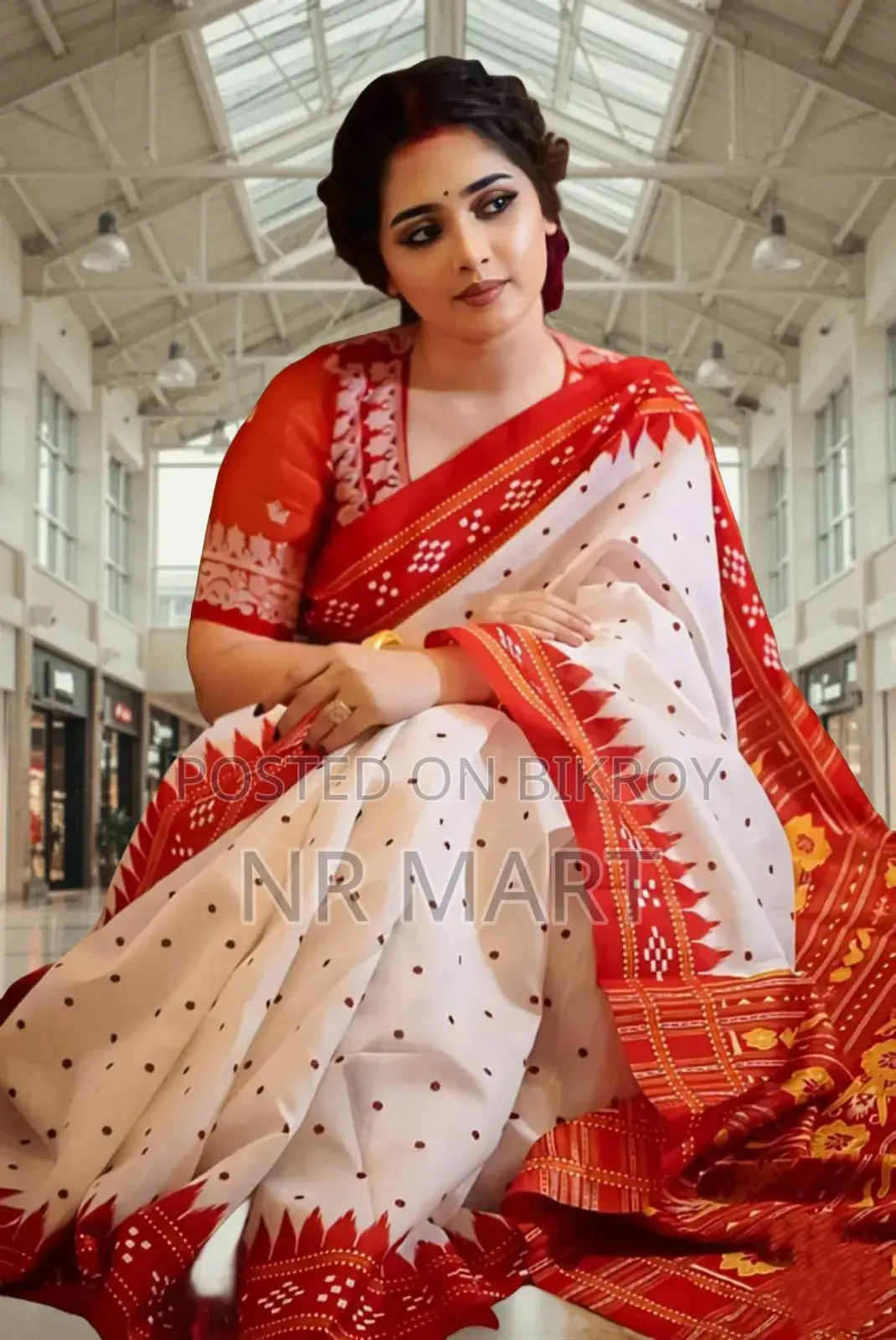 উৎসব রঙের বৈশাখী শাড়ি