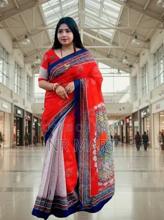 উৎসব রঙের বৈশাখী শাড়ি