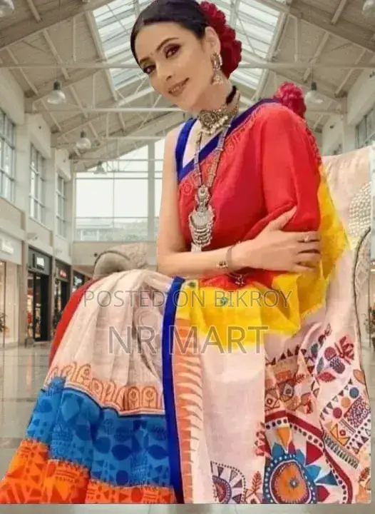 উৎসব রঙের বৈশাখী শাড়ি