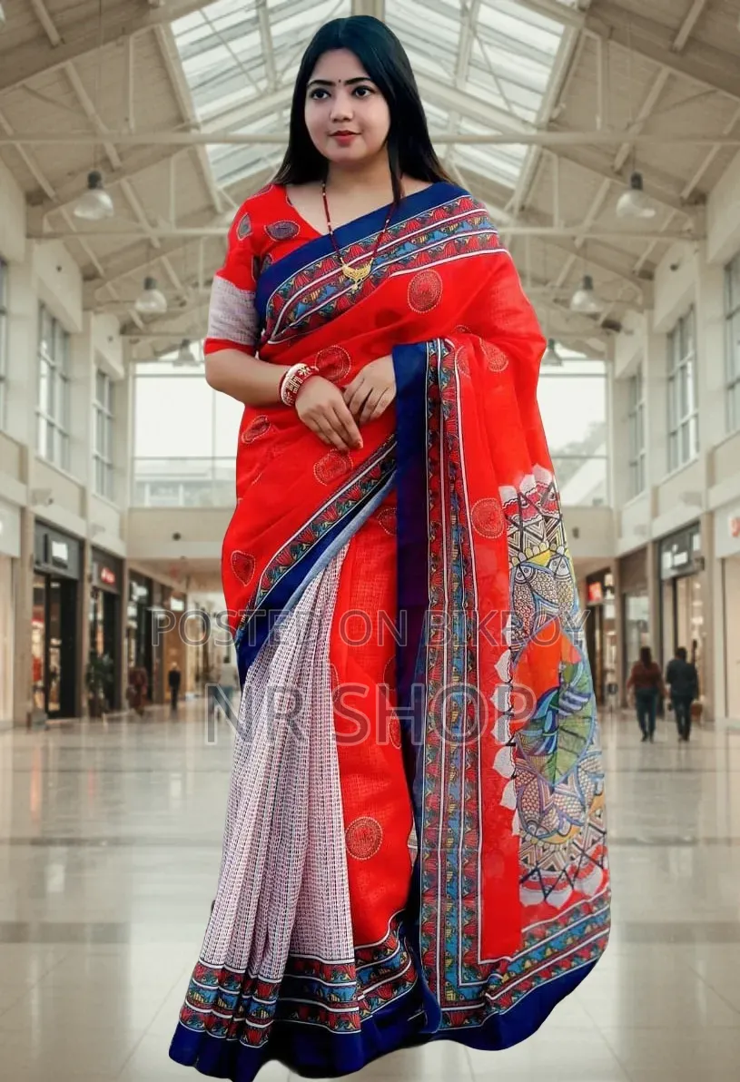 Festive Colored Baishakhi Saree