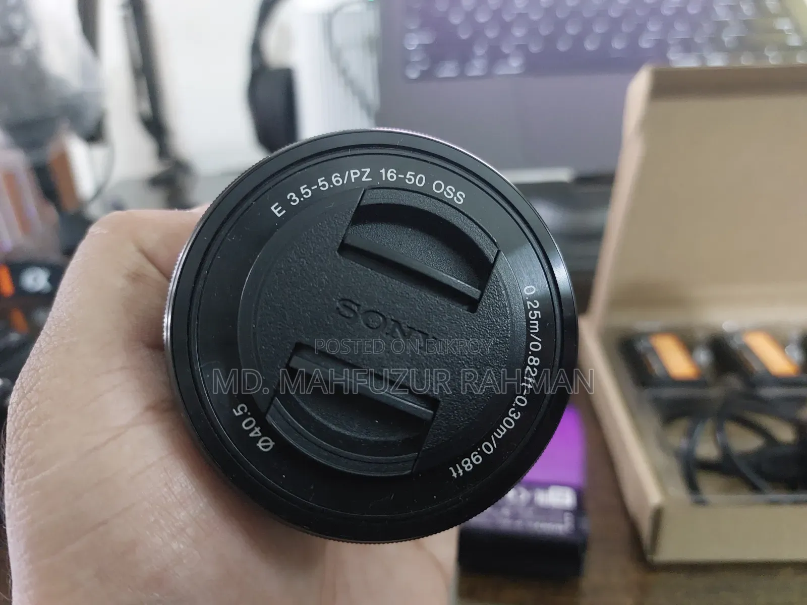 Sony A6400 Mirrorless Camera With Kit Lens + 4 Battery
