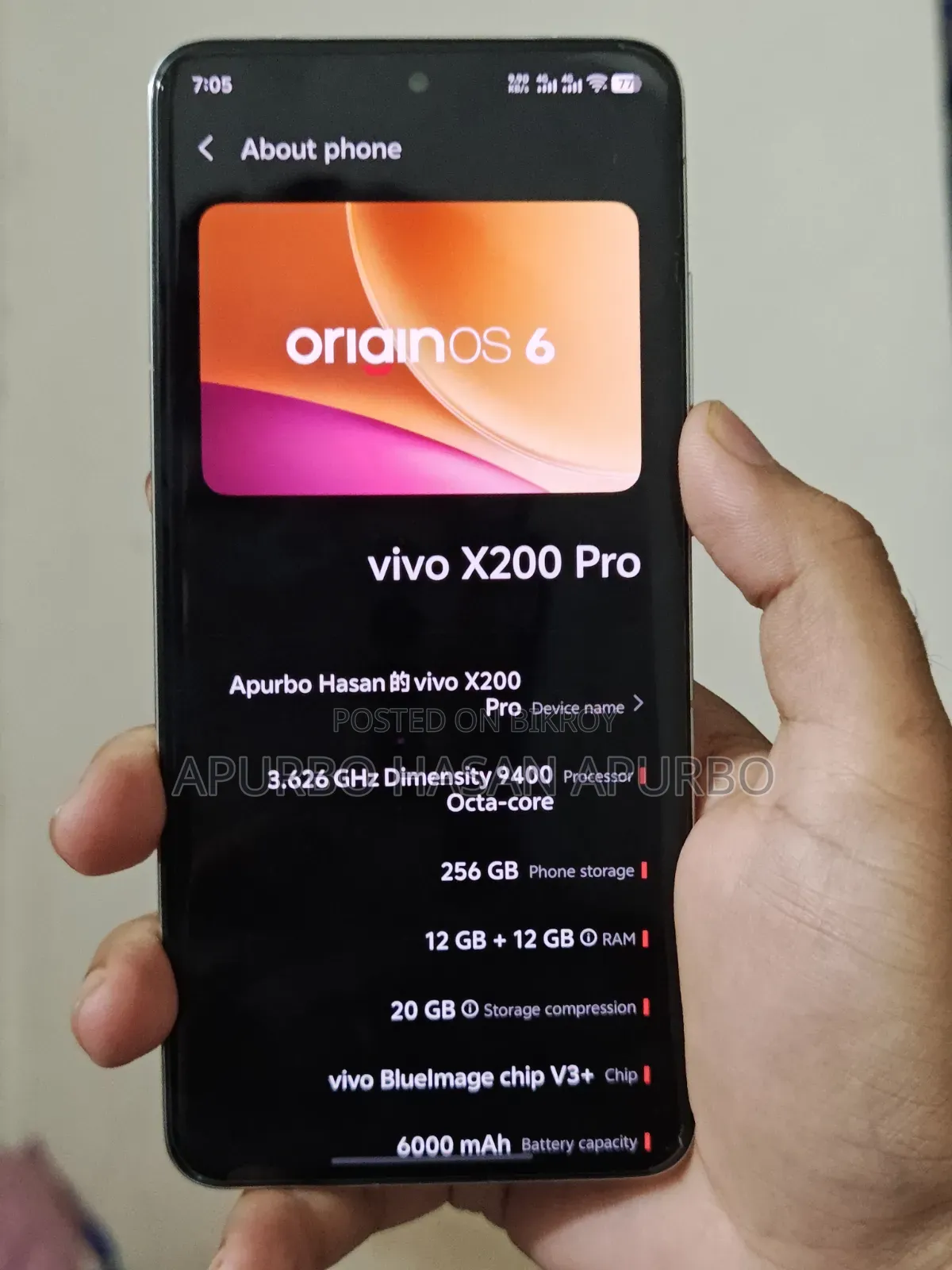 Vivo X200 Pro 256 GB White