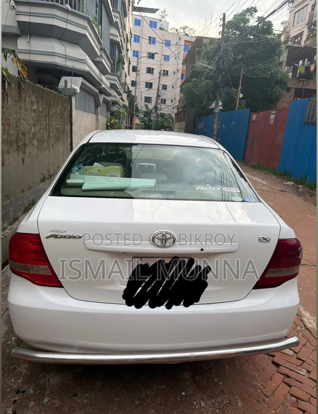 Toyota Axio 2011 White