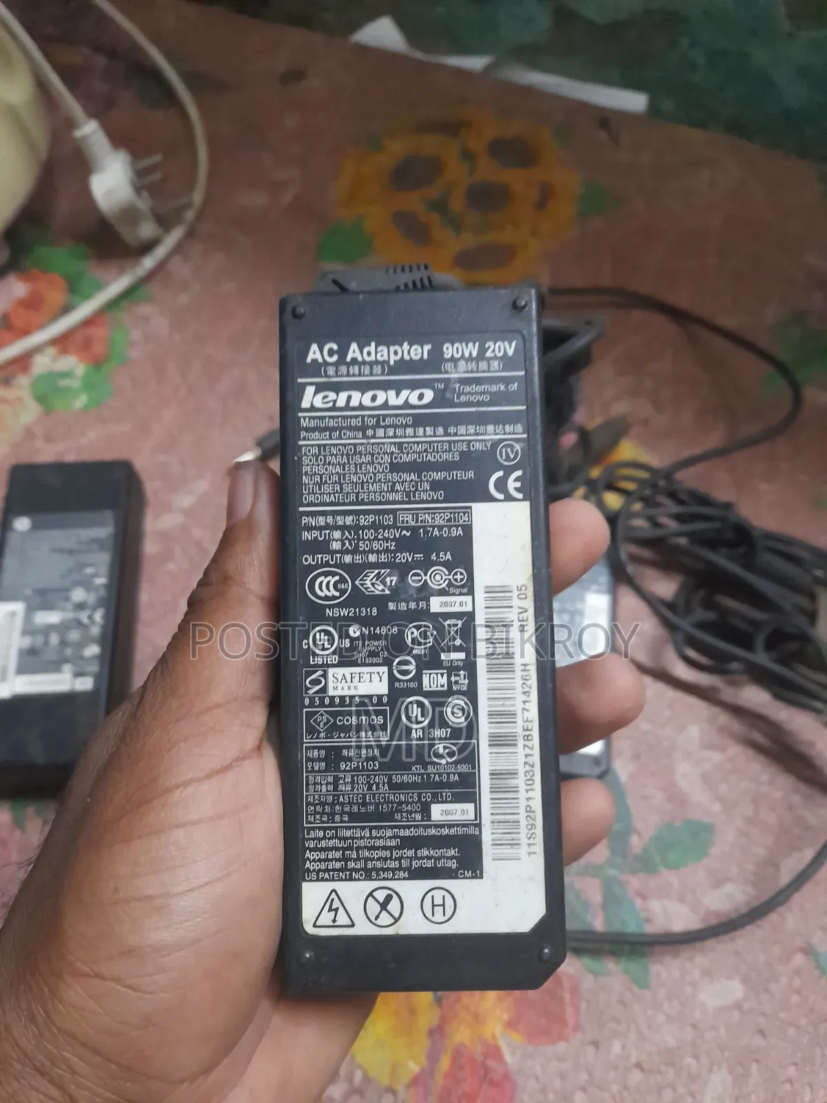Hp + Lenovo Original Laptop Addepter