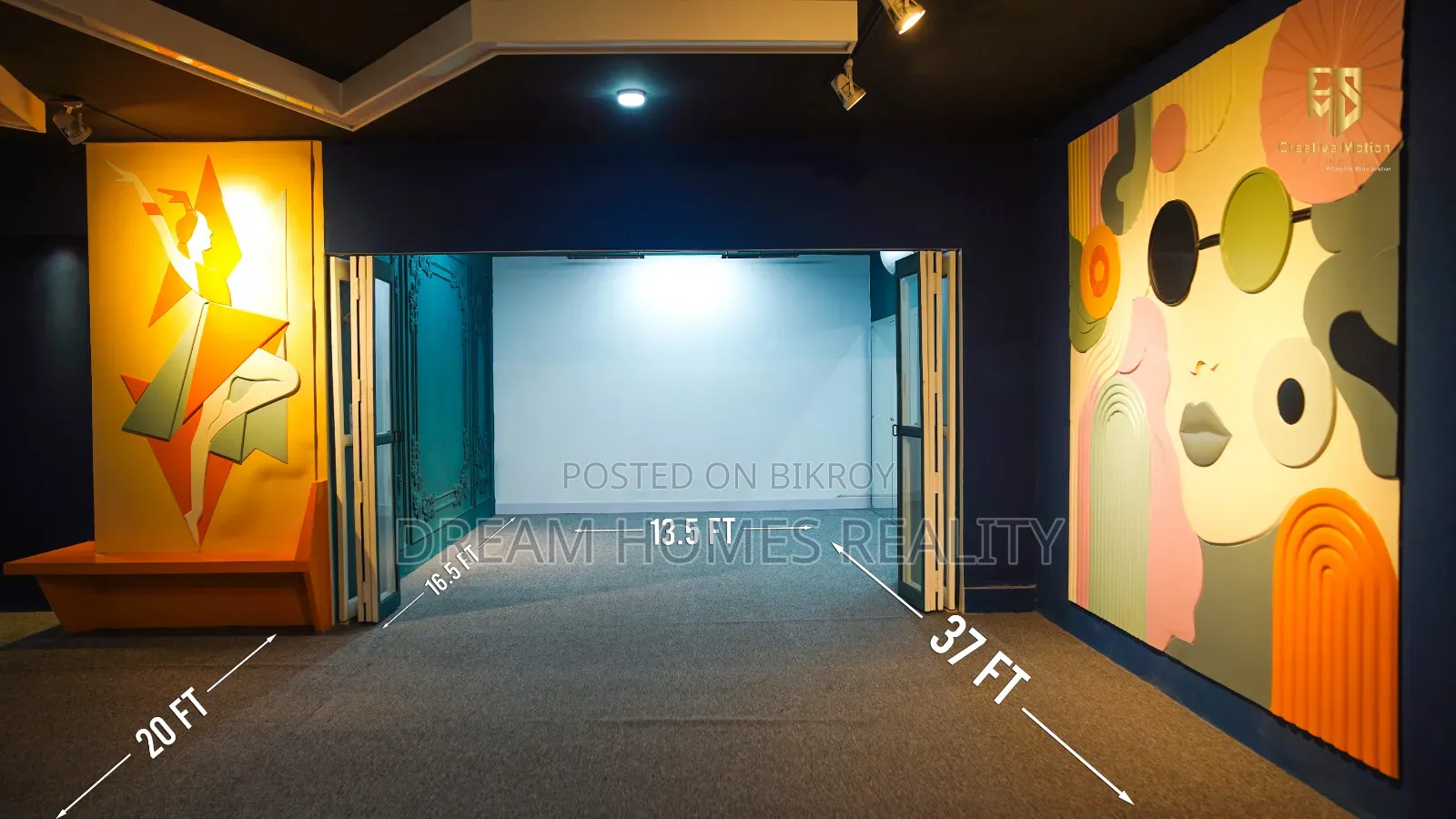 বনানীতে স্টুডিও কমার্শিয়াল স্পেস ভাড়া