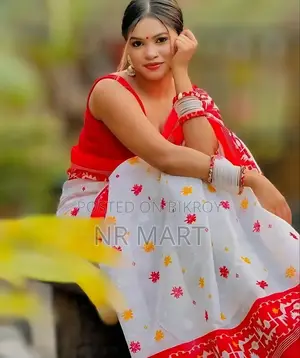 Baishakhi Half Silk Block Print Saree
