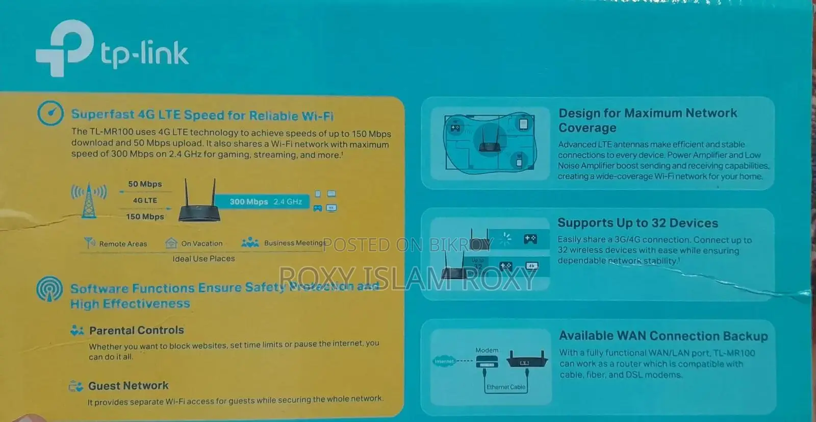Tp-Link Tl-Mr 100 Sim Router