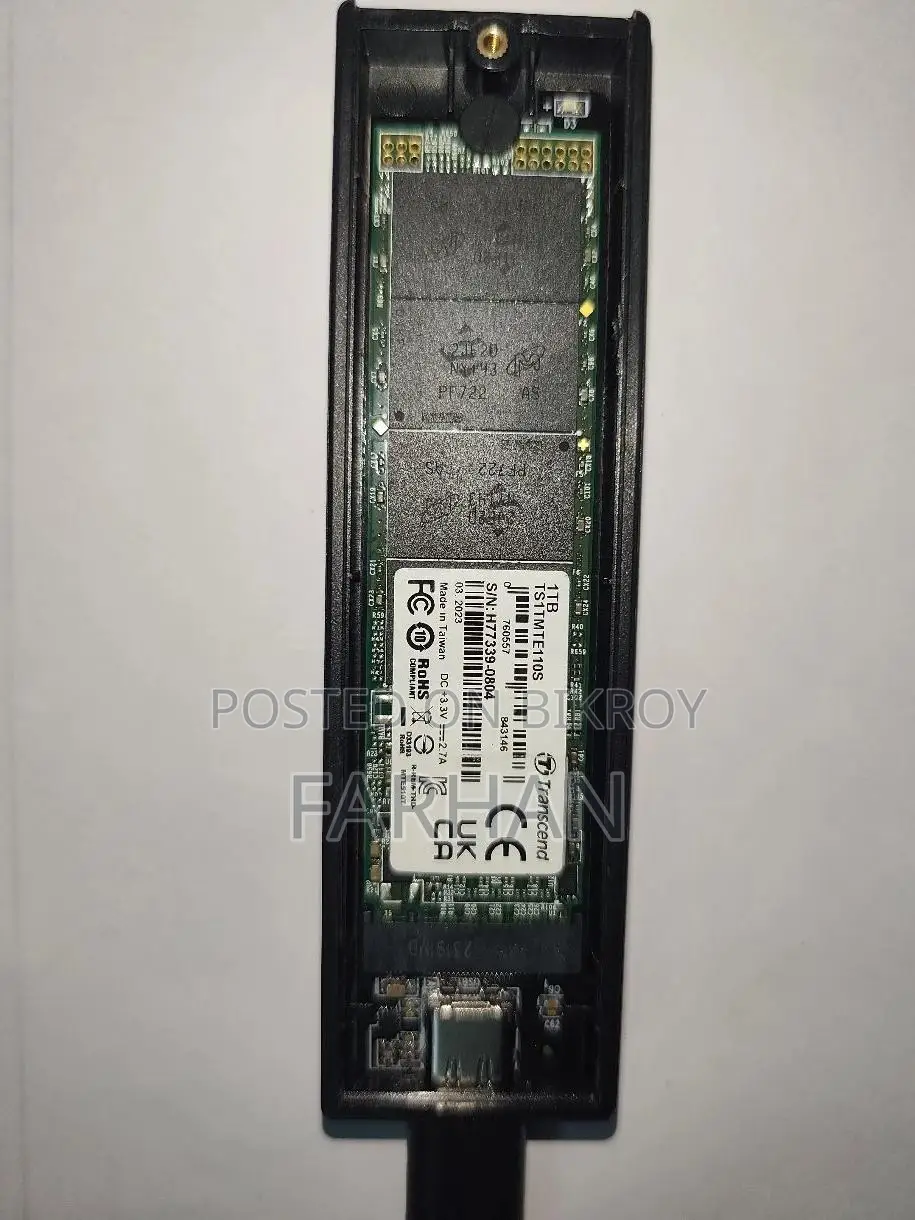 Transcend 110s 1tb Nvme M.2 2280 Pcle Ssd (With Case Usb Type C)