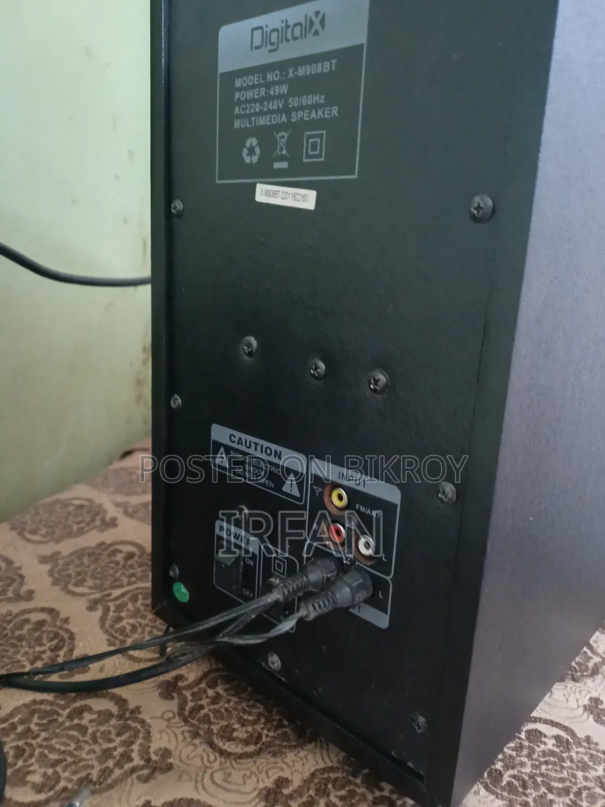Digital X Speaker Full New
