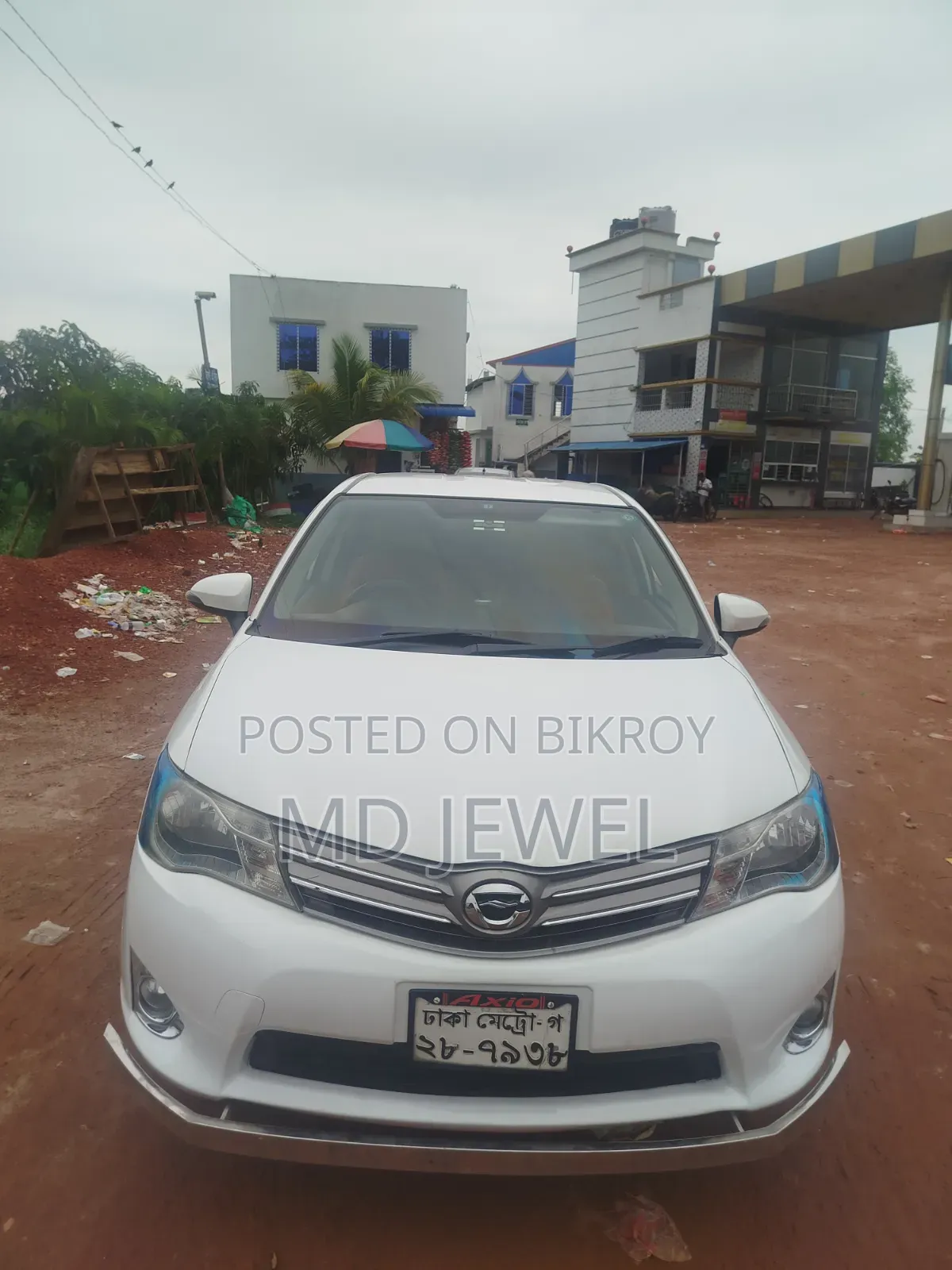 Toyota Axio 2013 White