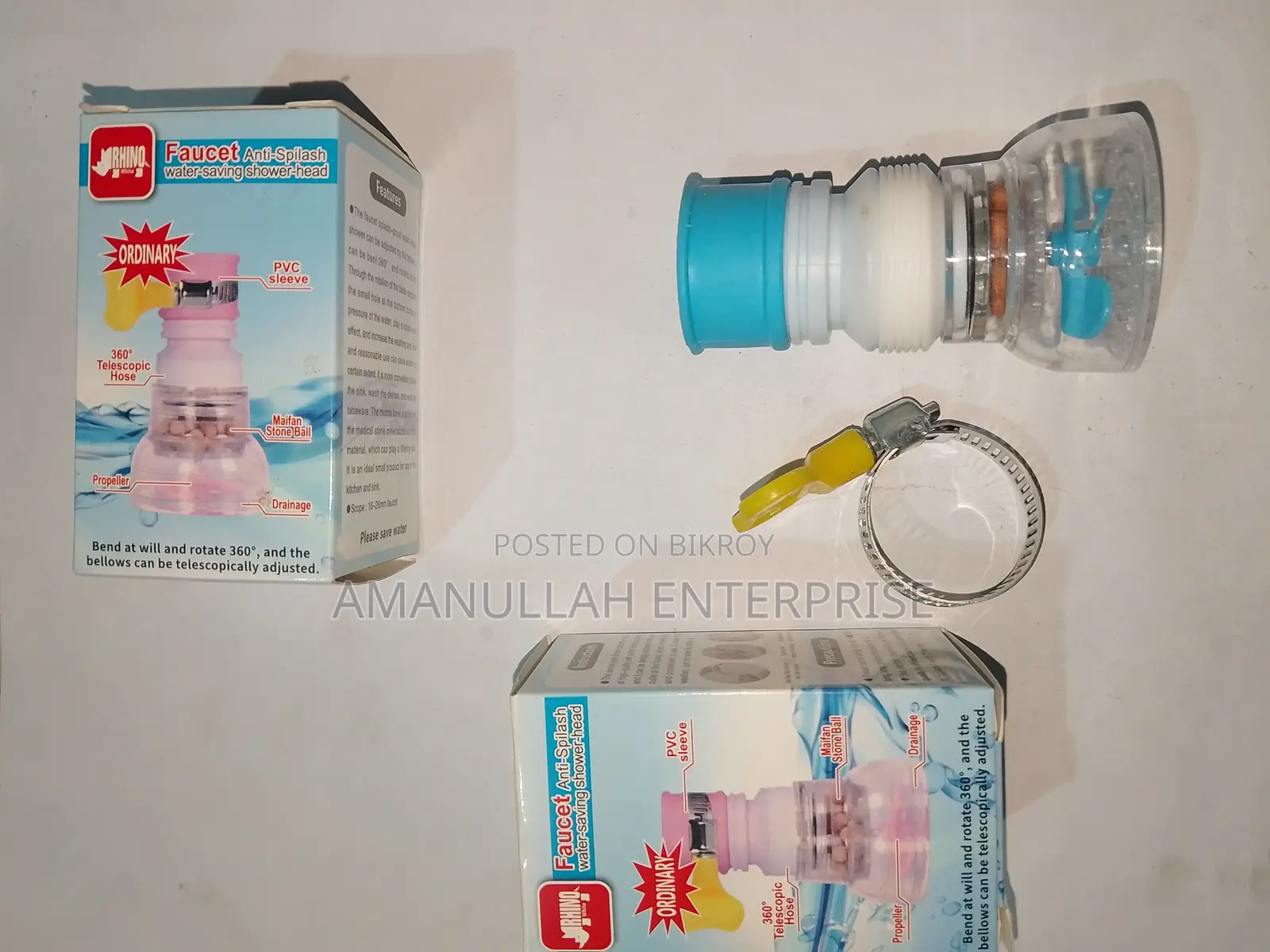 360° Anti-Splash Faucet Extender | Water-Saving Filter Head