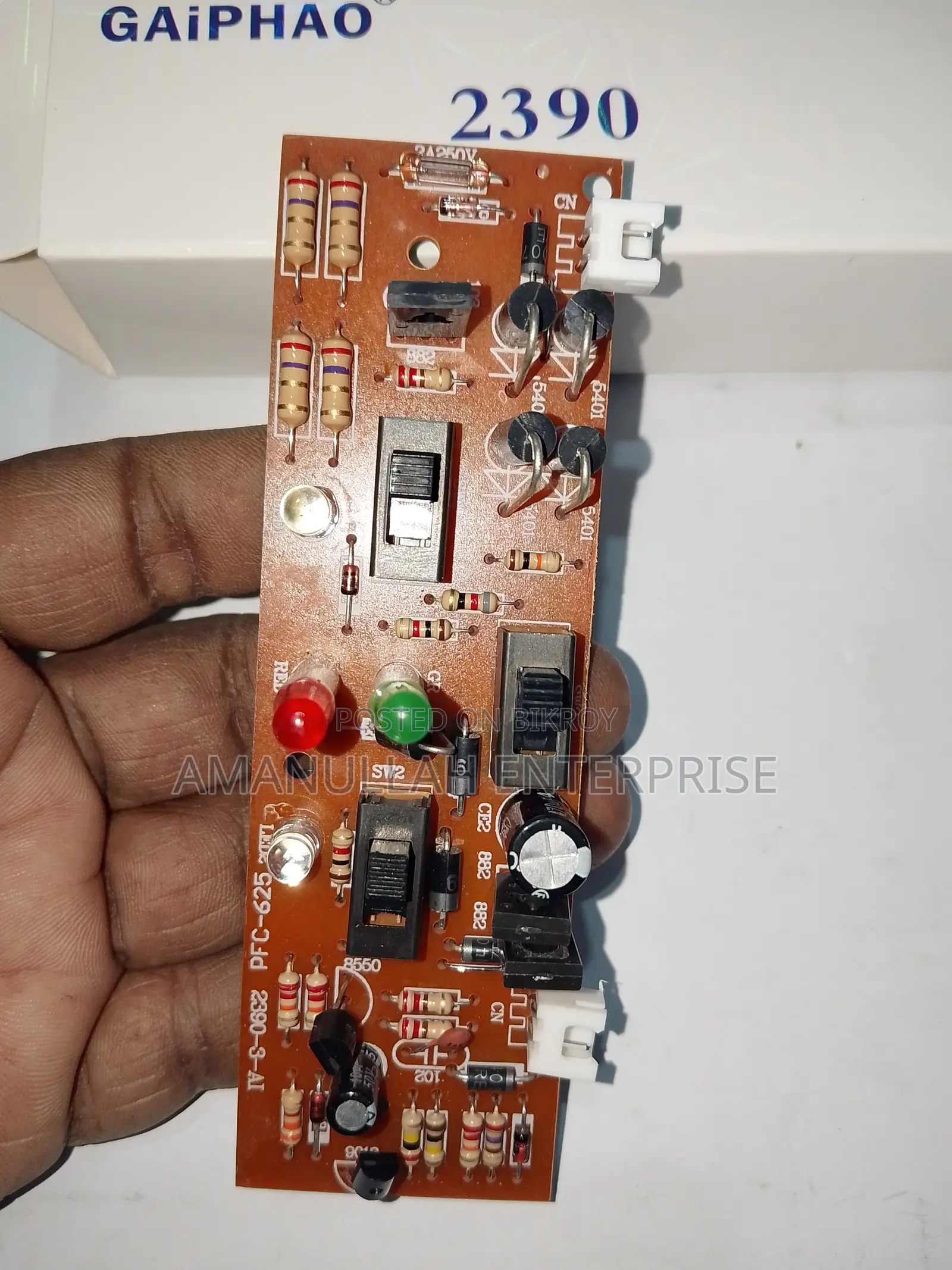 Kn-2390 Rechargeable Fan Circuit Board | Defender Sunca Compatible.