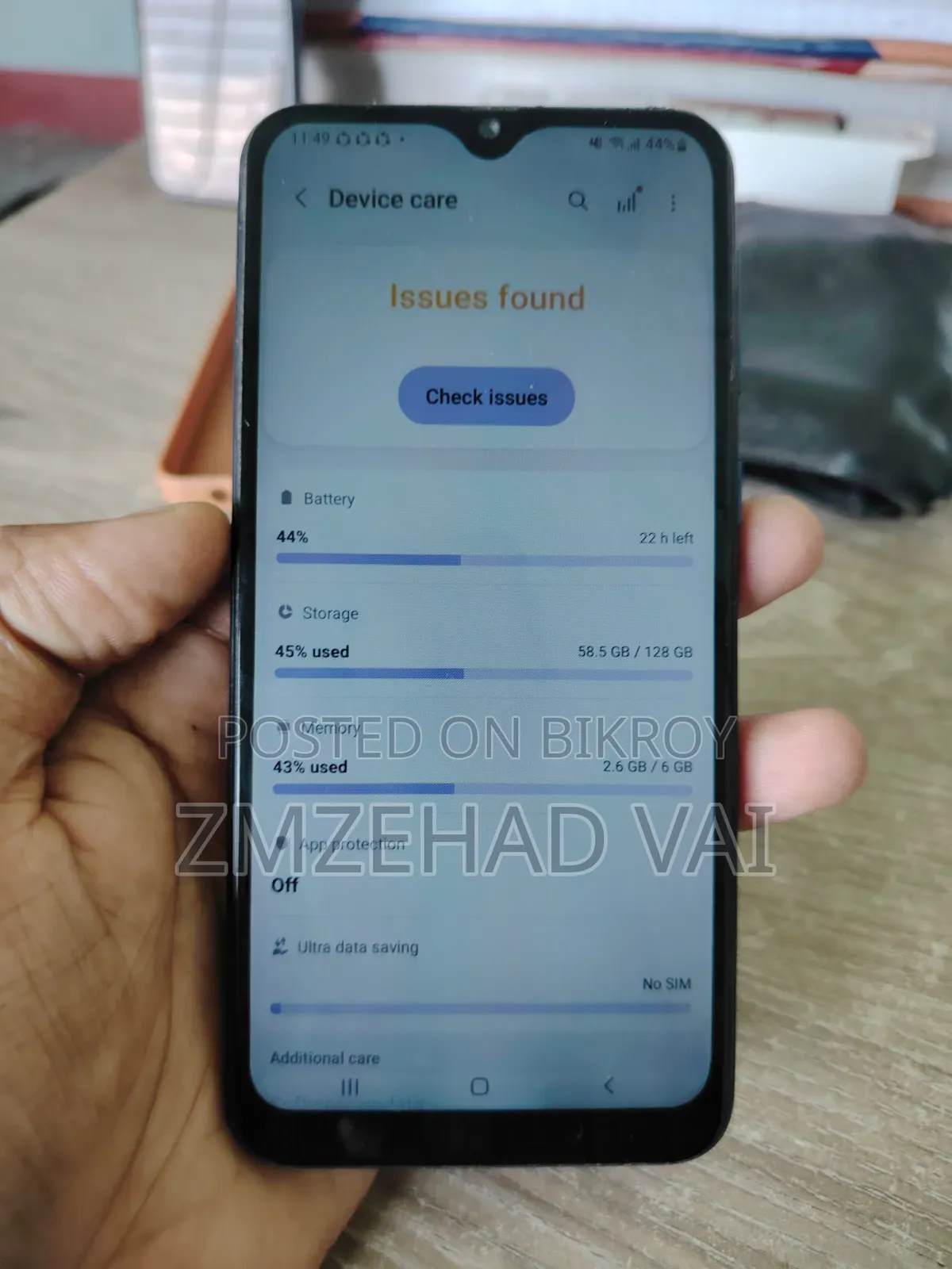 Samsung Galaxy M21 128 GB Blue