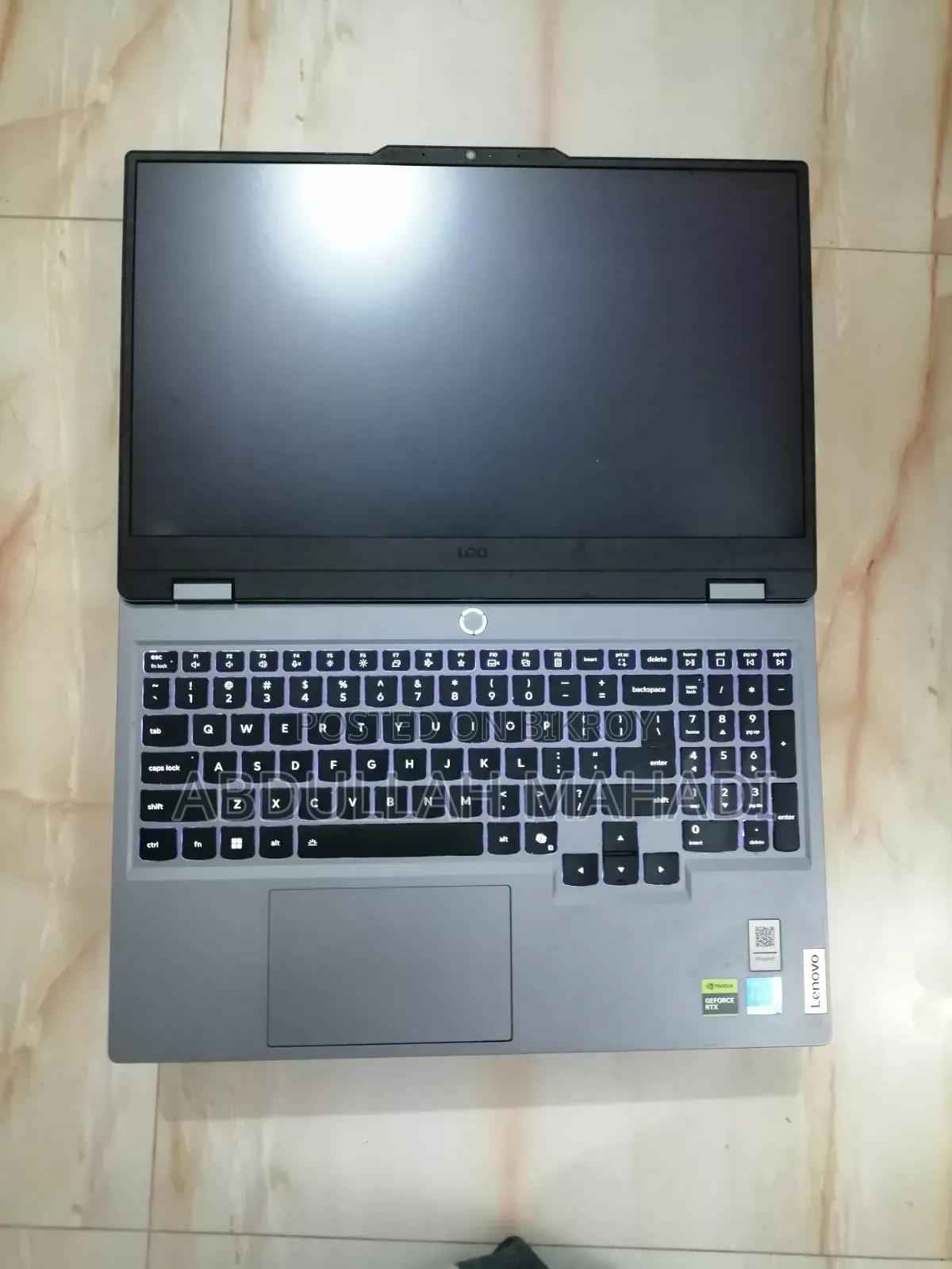 Laptop Lenovo LOQ 15IRH8 16GB Intel Core I7 SSD 512GB