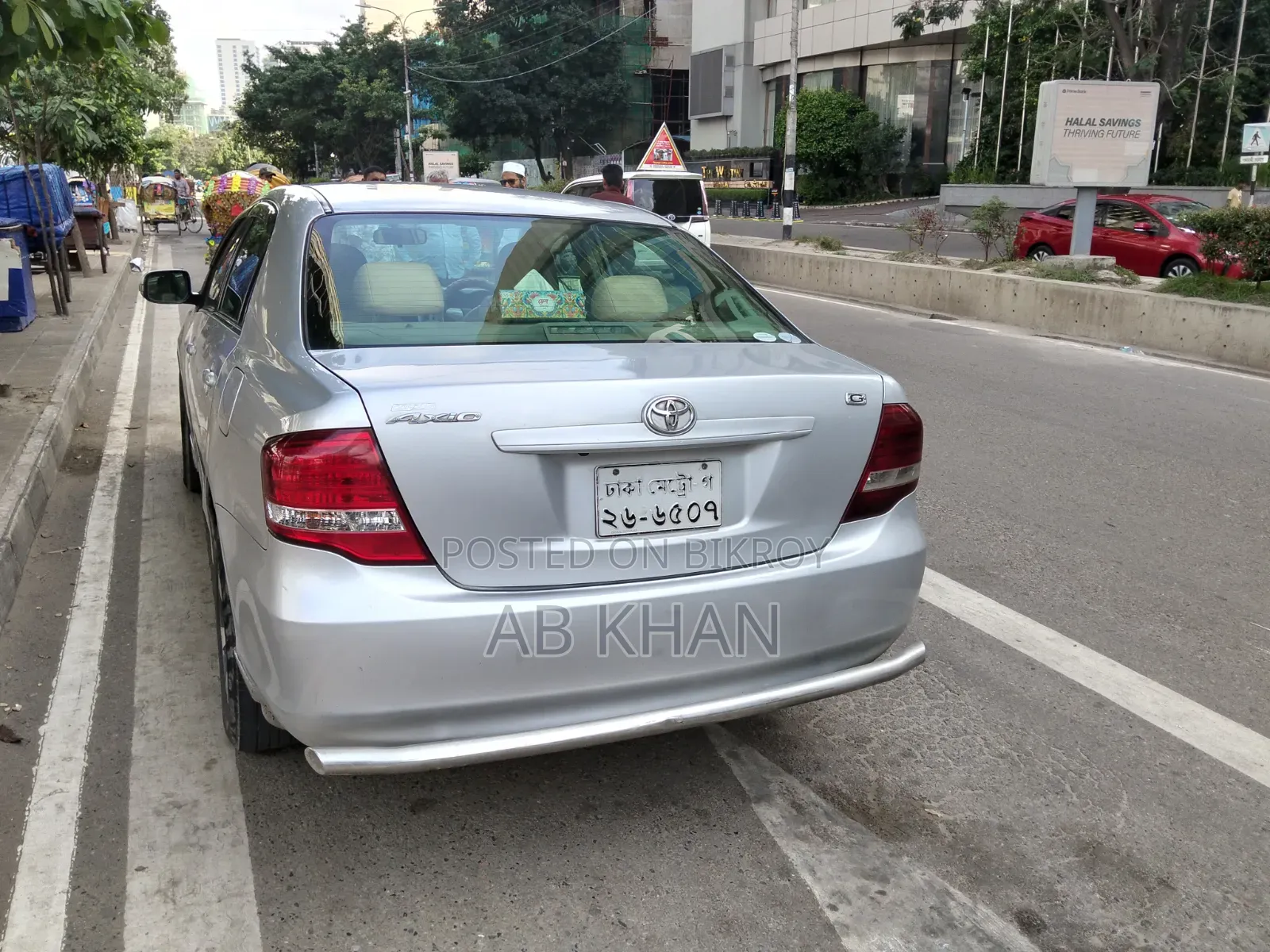 টয়োটা এক্সিও ২০১১ সিলভার