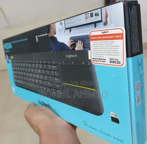 Logitech K400 Plus Wireless Keyboard With Touchpad