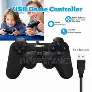 Ucom 704 PC Dual Vibration Wired Game Controller