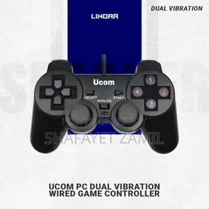 Ucom 704 PC Dual Vibration Wired Game Controller