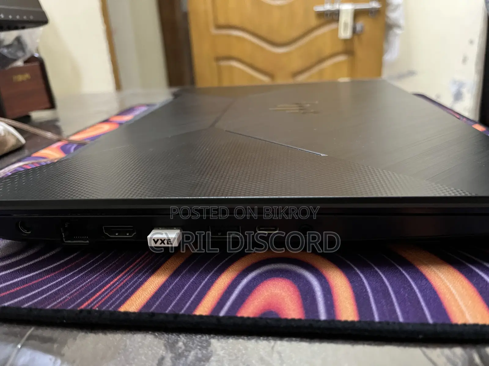 Laptop Asus TUF Gaming A15 8GB AMD Ryzen 7 SSD 512GB