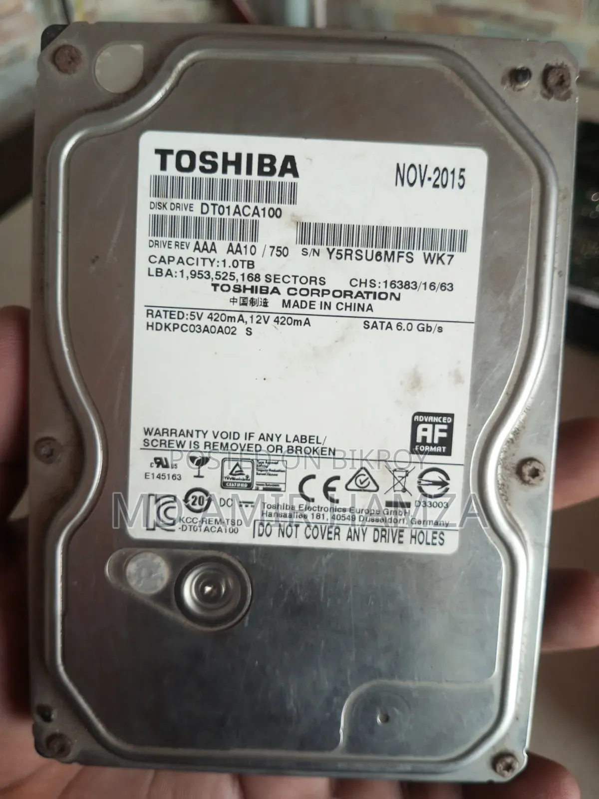 Sell Hard Disk