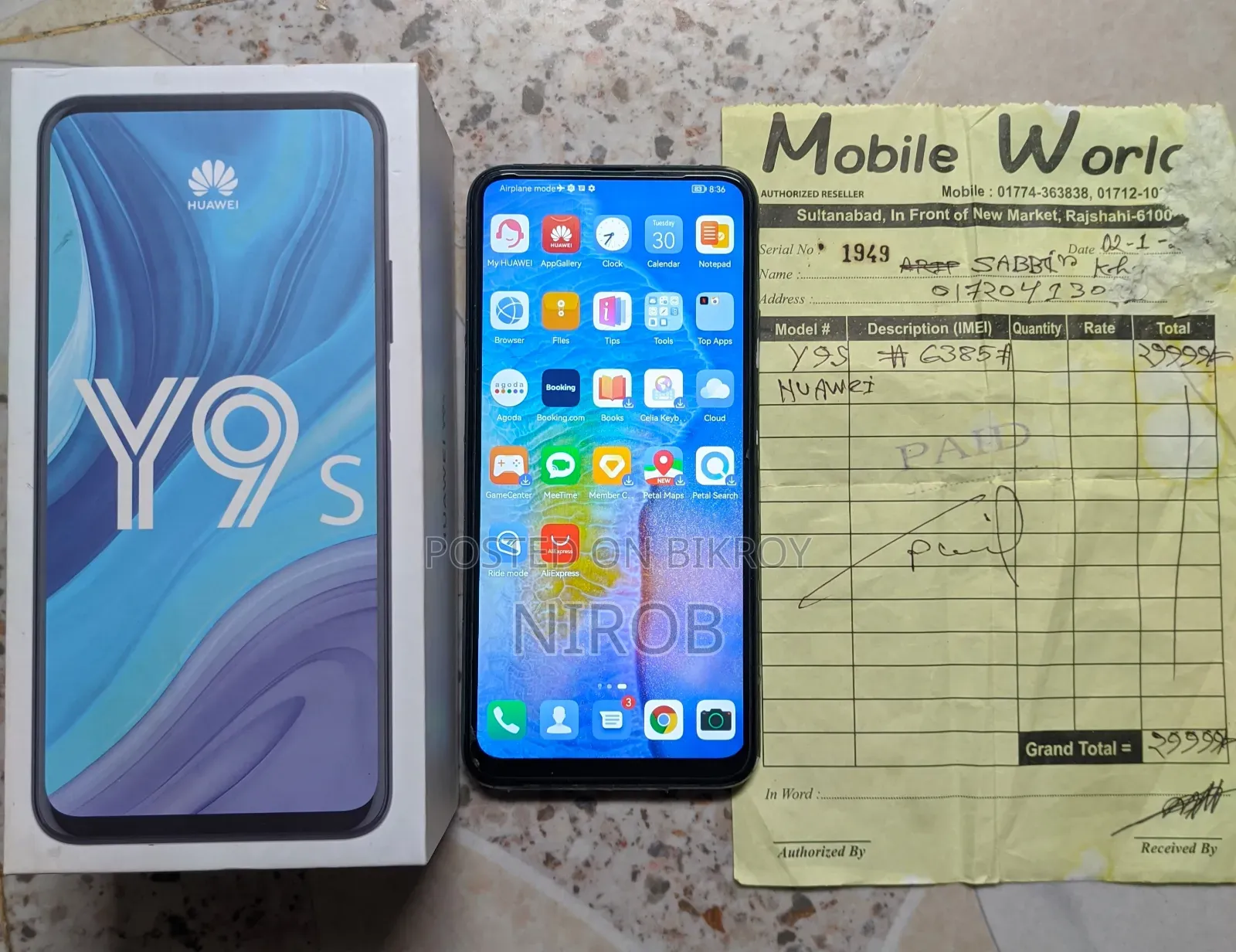 Huawei Y9s 128 GB Blue