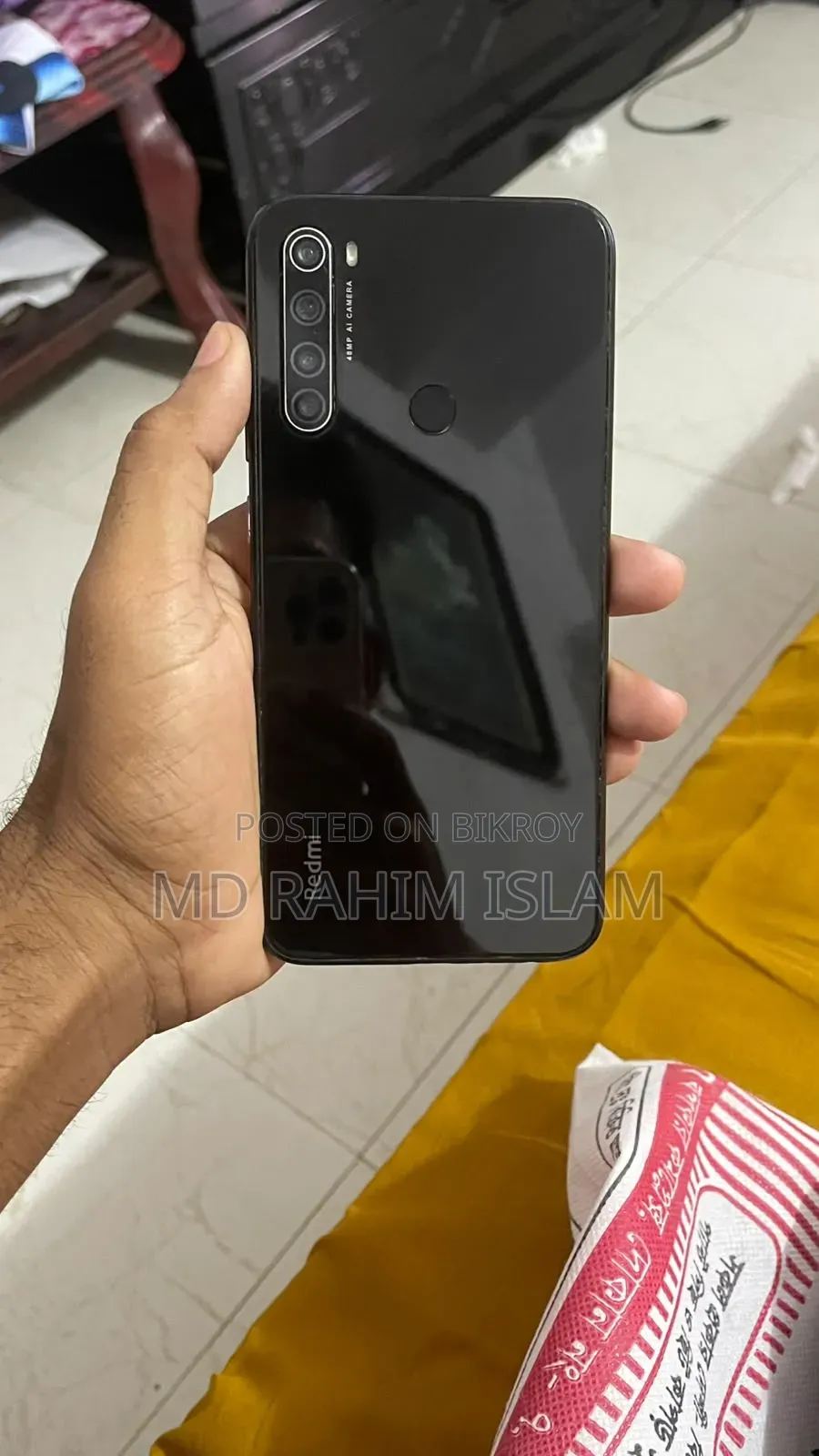 Xiaomi Redmi Note 8 ১২৮ জিবি কালো