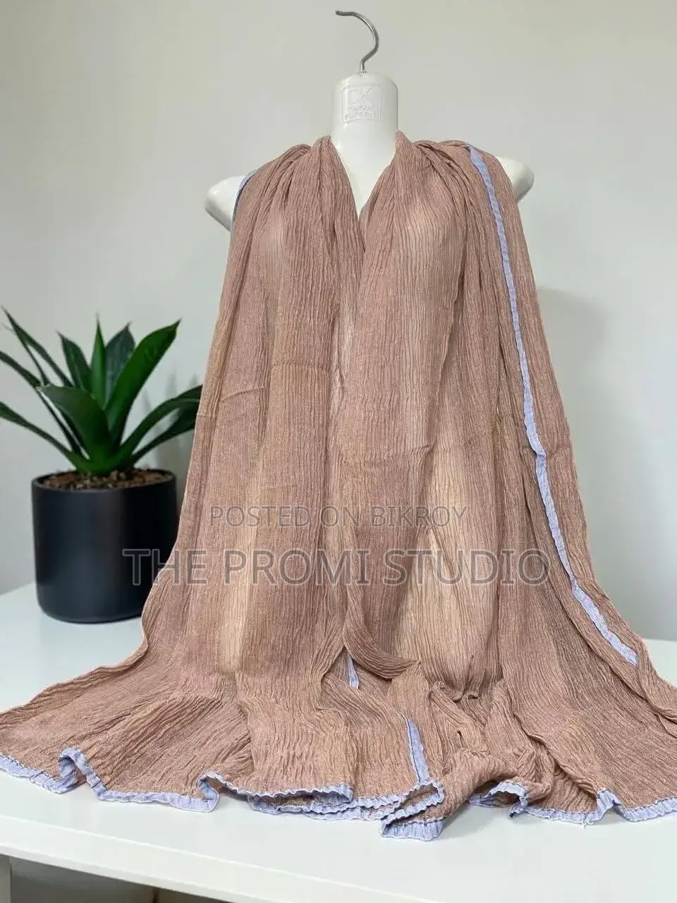 Premium Crinkle Fabric Full Coverage Hijab