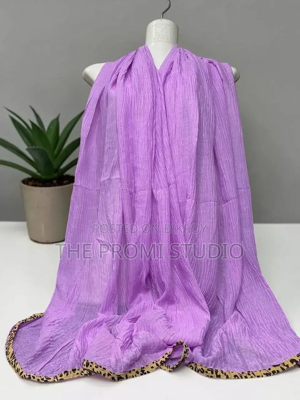 Premium Crinkle Fabric Full Coverage Hijab