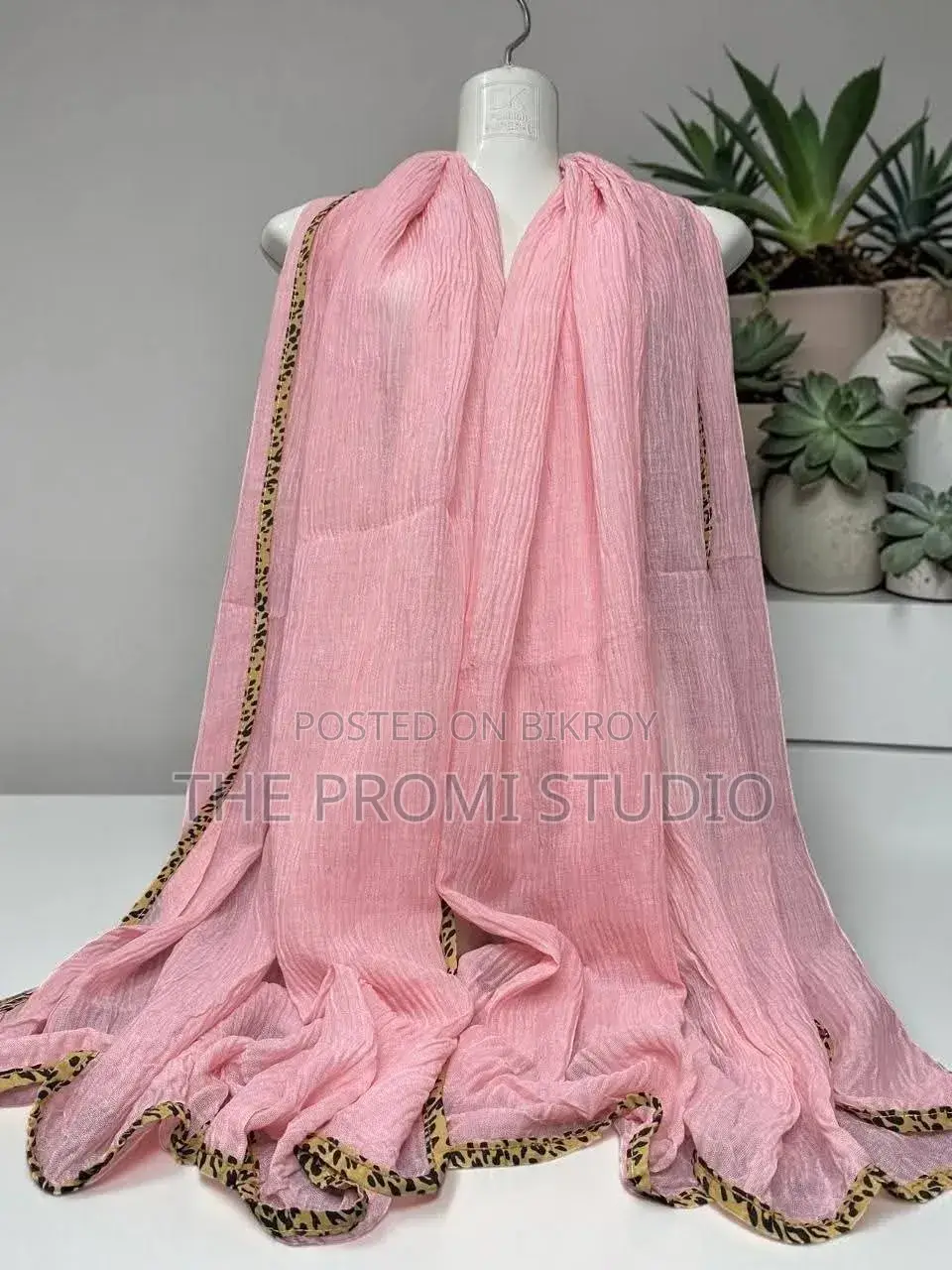 Premium Crinkle Fabric Full Coverage Hijab