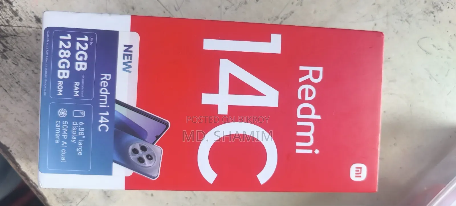 Xiaomi Redmi 14C 128 GB Black