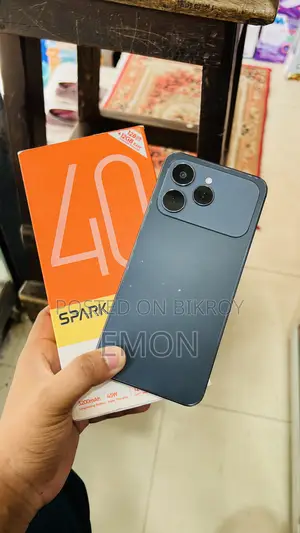 Tecno Spark 40 128 GB Black