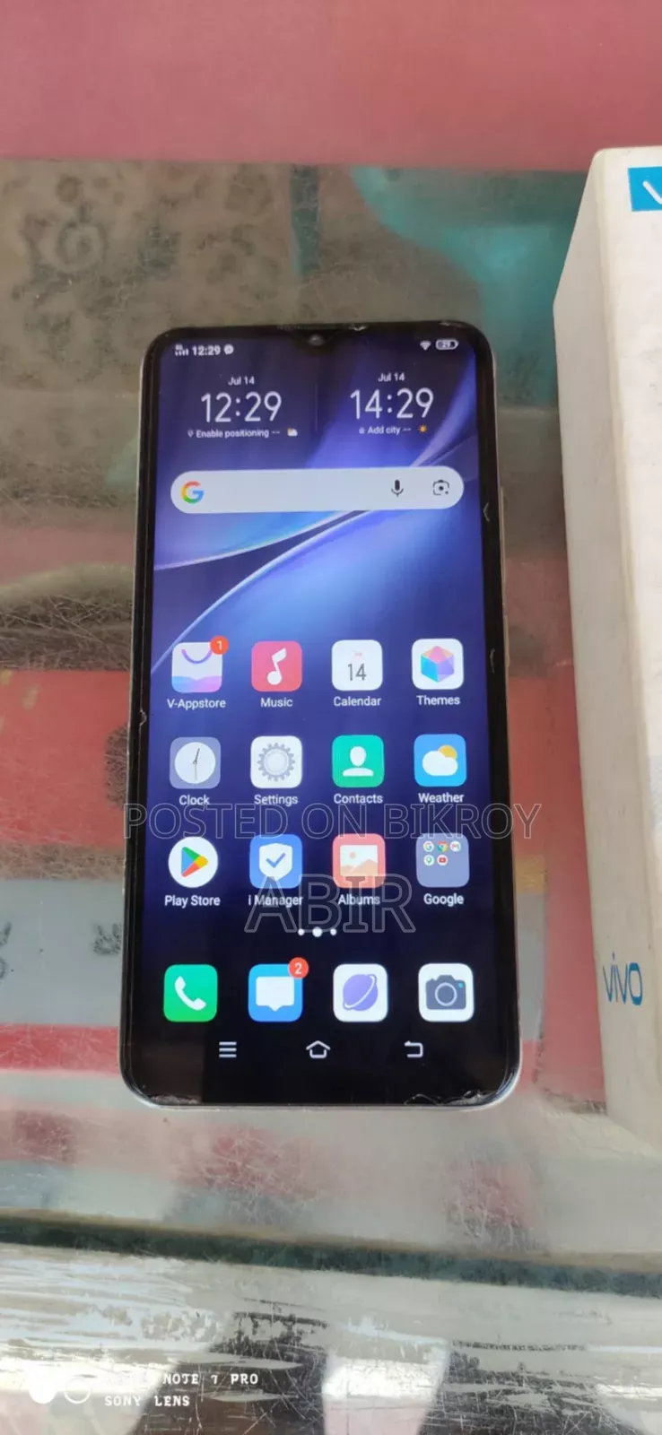 Vivo Y19 128 GB Yellow