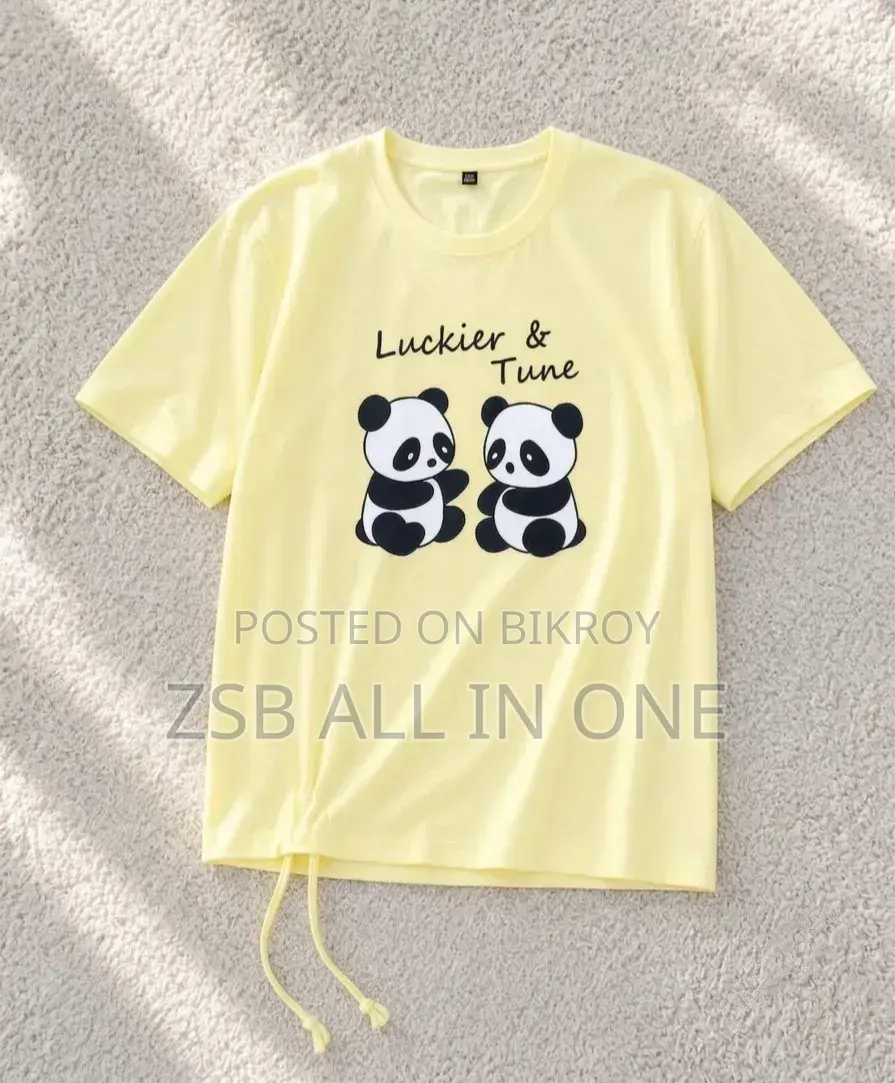 Ladies Drop Shoulder T-shirt Collection in Unique Designs and Colors