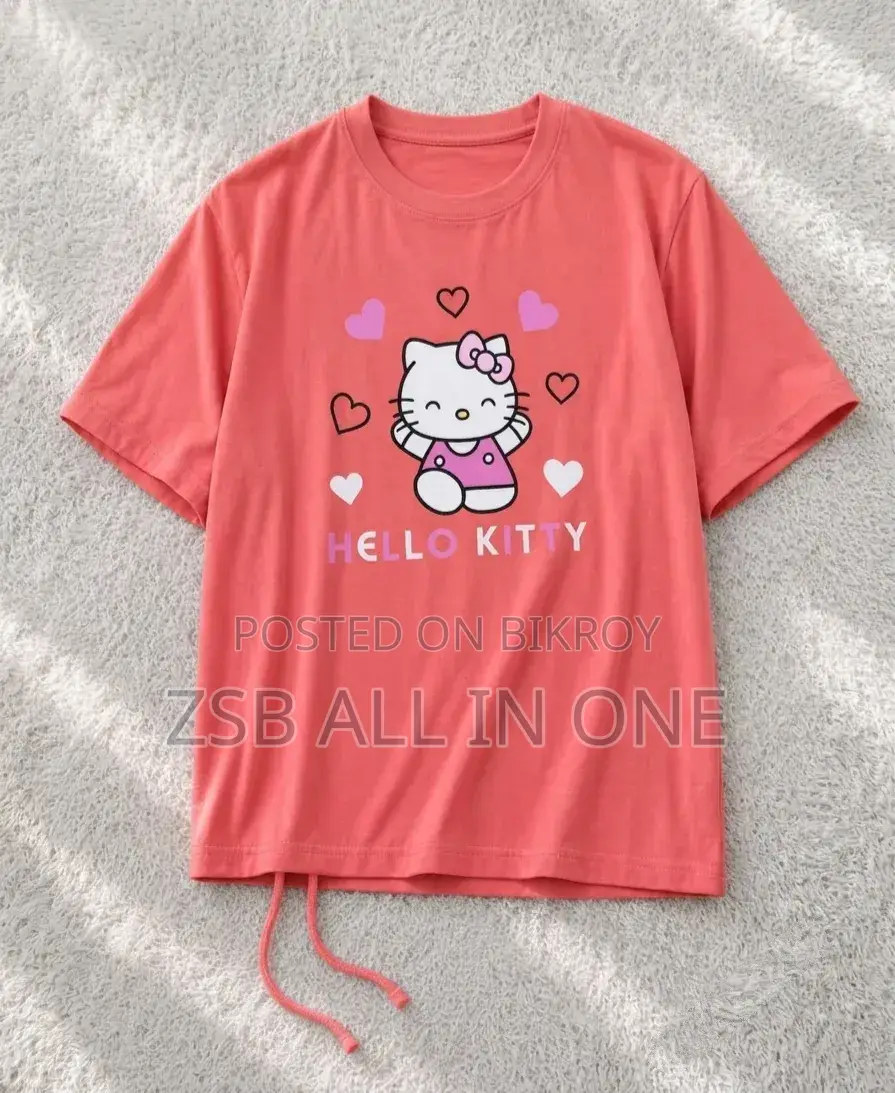 Ladies Drop Shoulder T-shirt Collection in Unique Designs and Colors