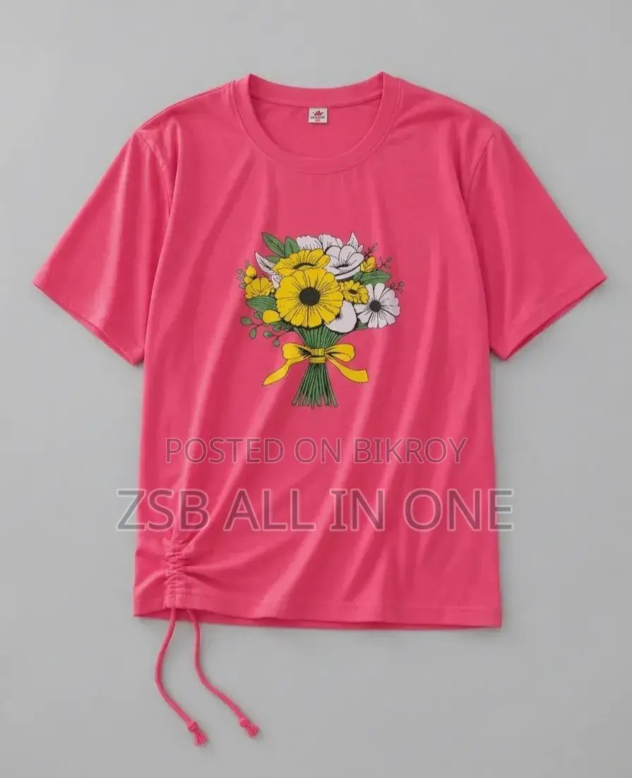 Ladies Drop Shoulder T-shirt Collection in Unique Designs and Colors