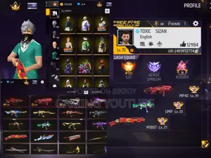 Free Fire. 70 Level, Gmail account lost. Anyone interested, inbox me.