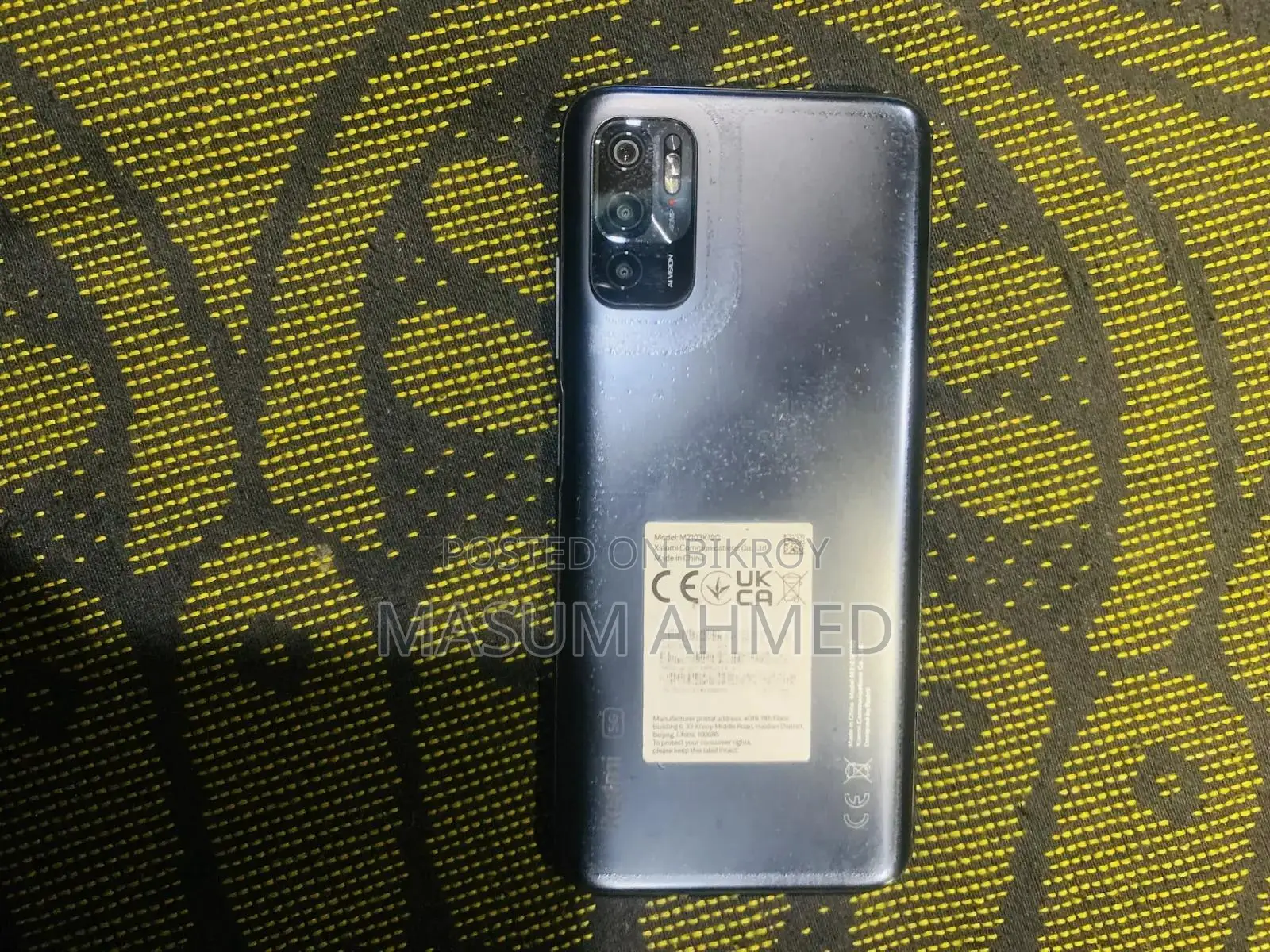 Xiaomi Redmi Note 10 5G 128 GB Black