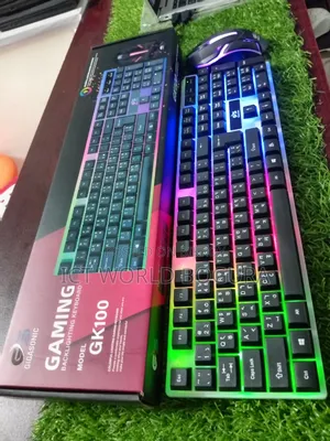 RGB লাইটিং কিবোর্ড মাউস