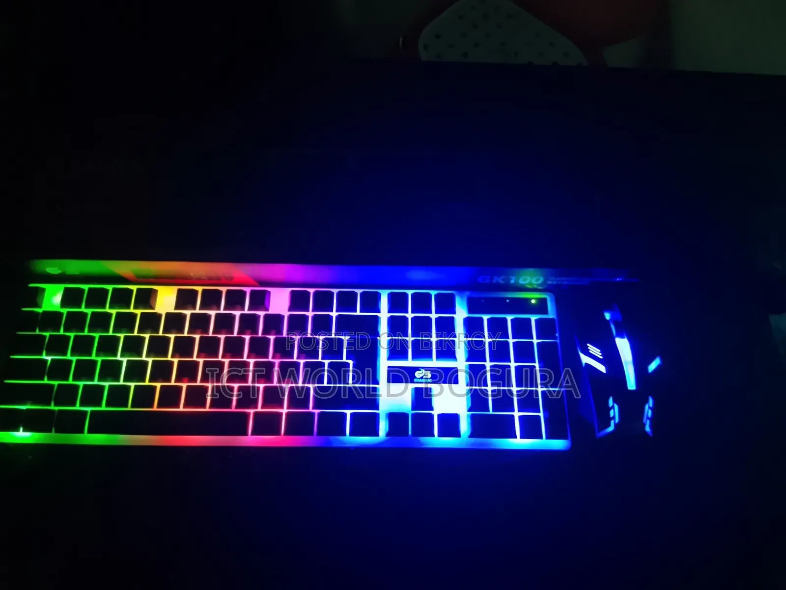 RGB লাইটিং কিবোর্ড মাউস