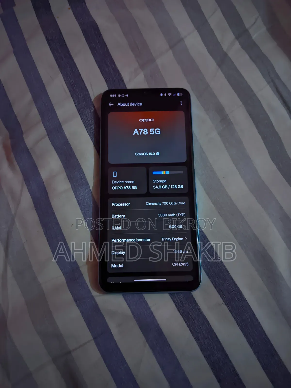 Oppo A78 5G 128 GB