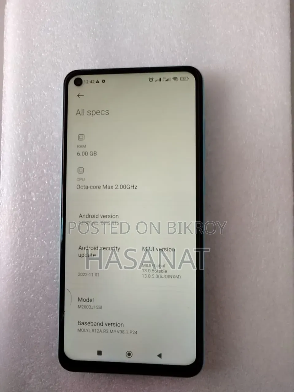 Xiaomi Redmi Note 9 128 GB Blue