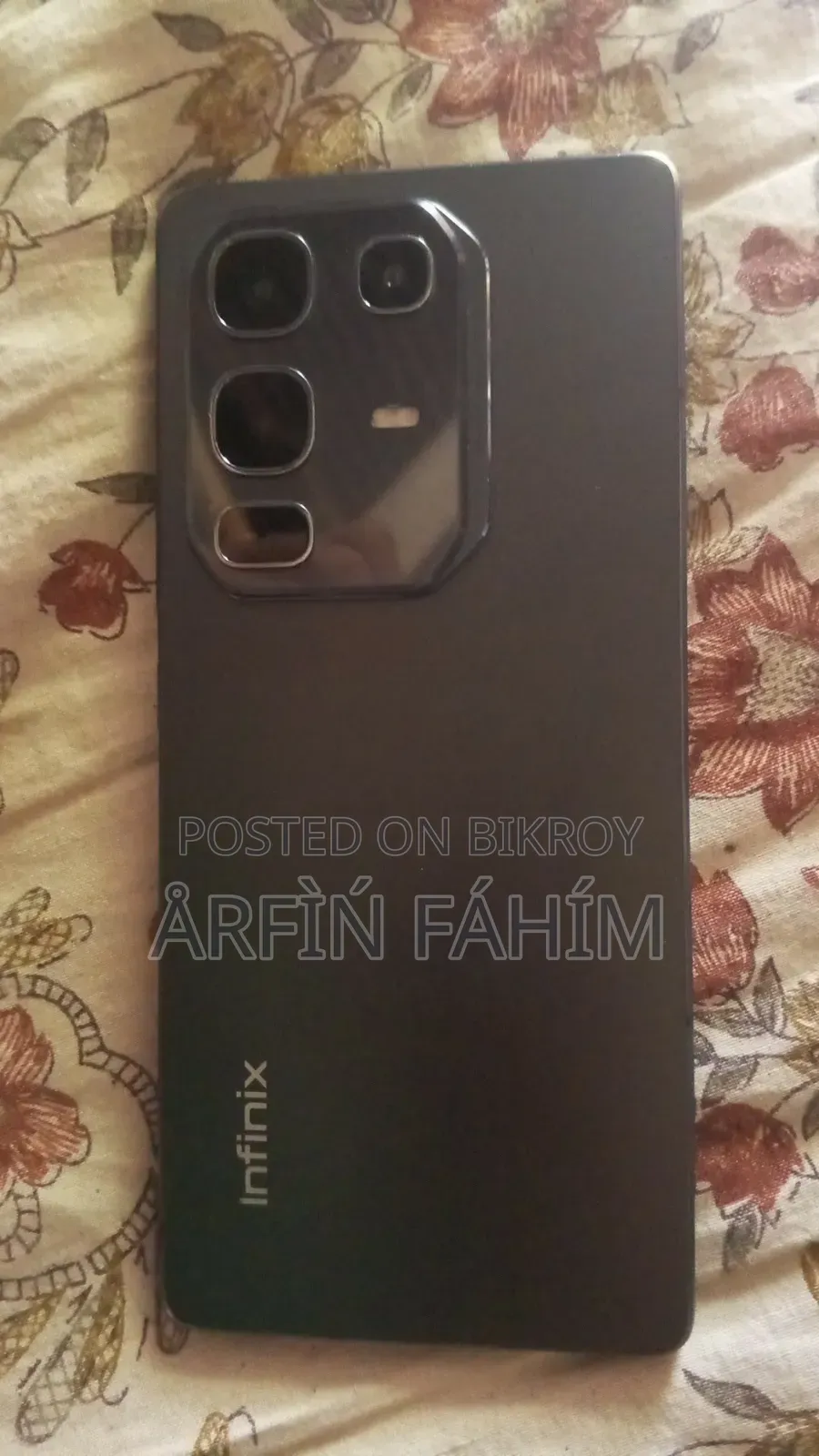 ইনফিনিক্স নোট ৫০ প্রো ২৫৬ জিবি কালো