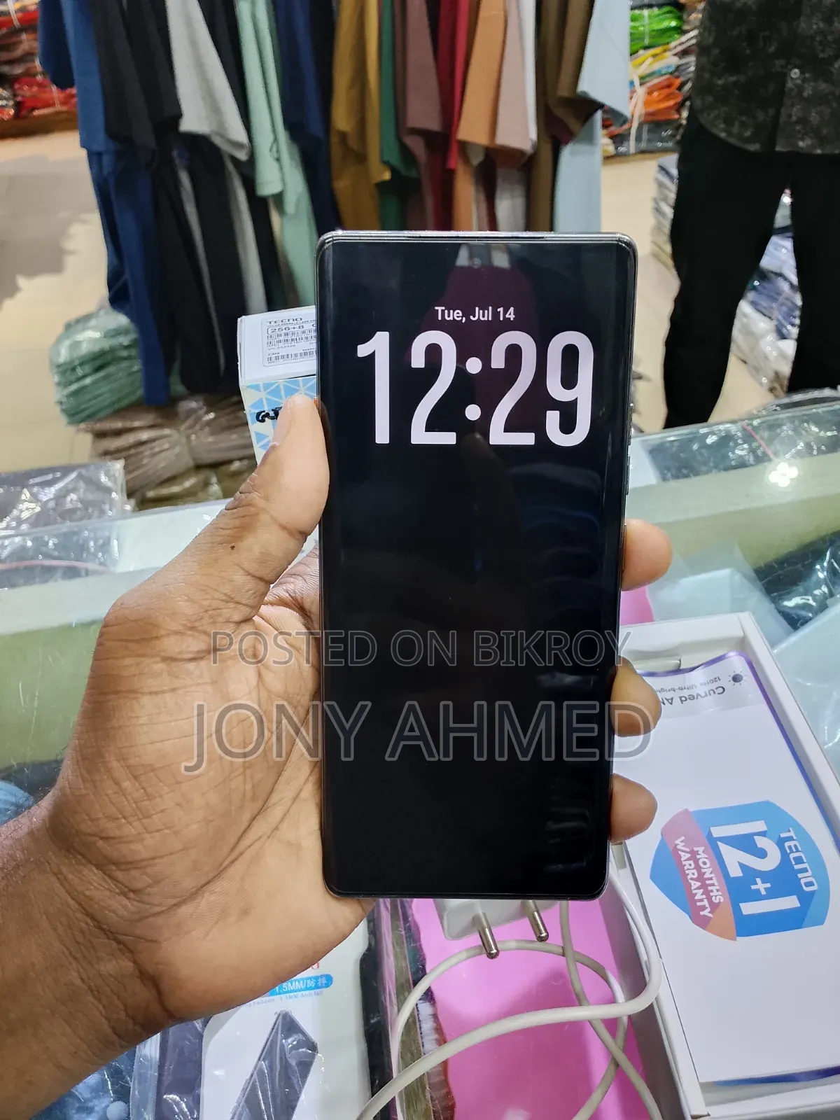 Tecno Camon 40 Pro 4G 256 GB Blue