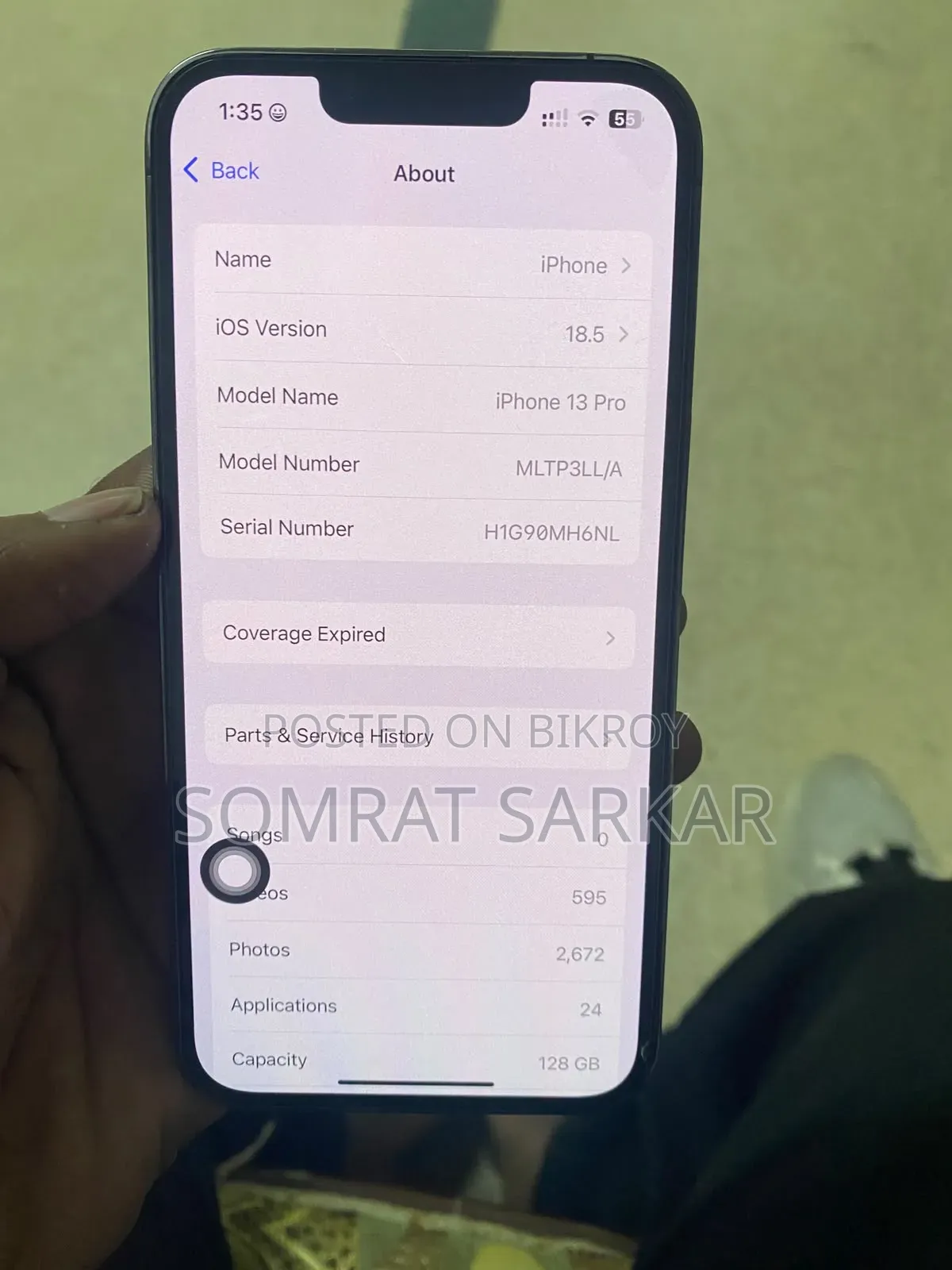 Apple iPhone 13 128 GB Purple