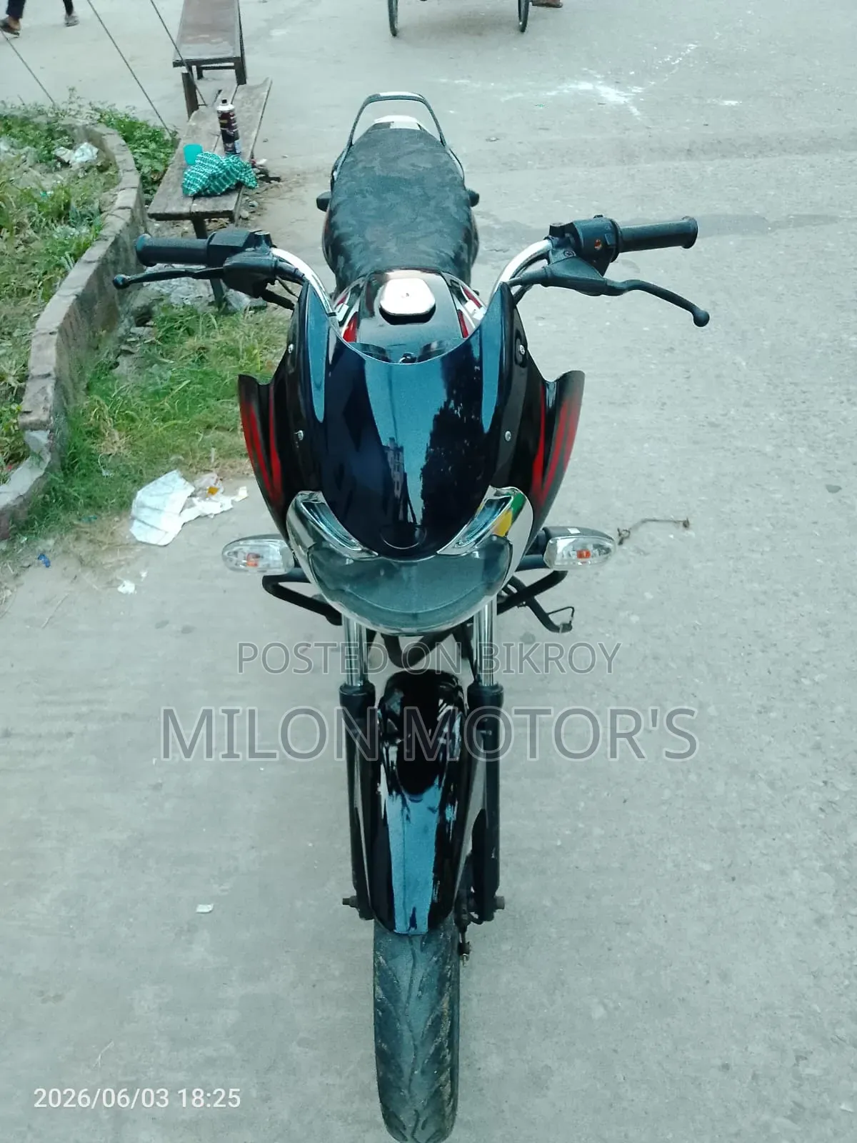 Bajaj Discover 100 2015 Red