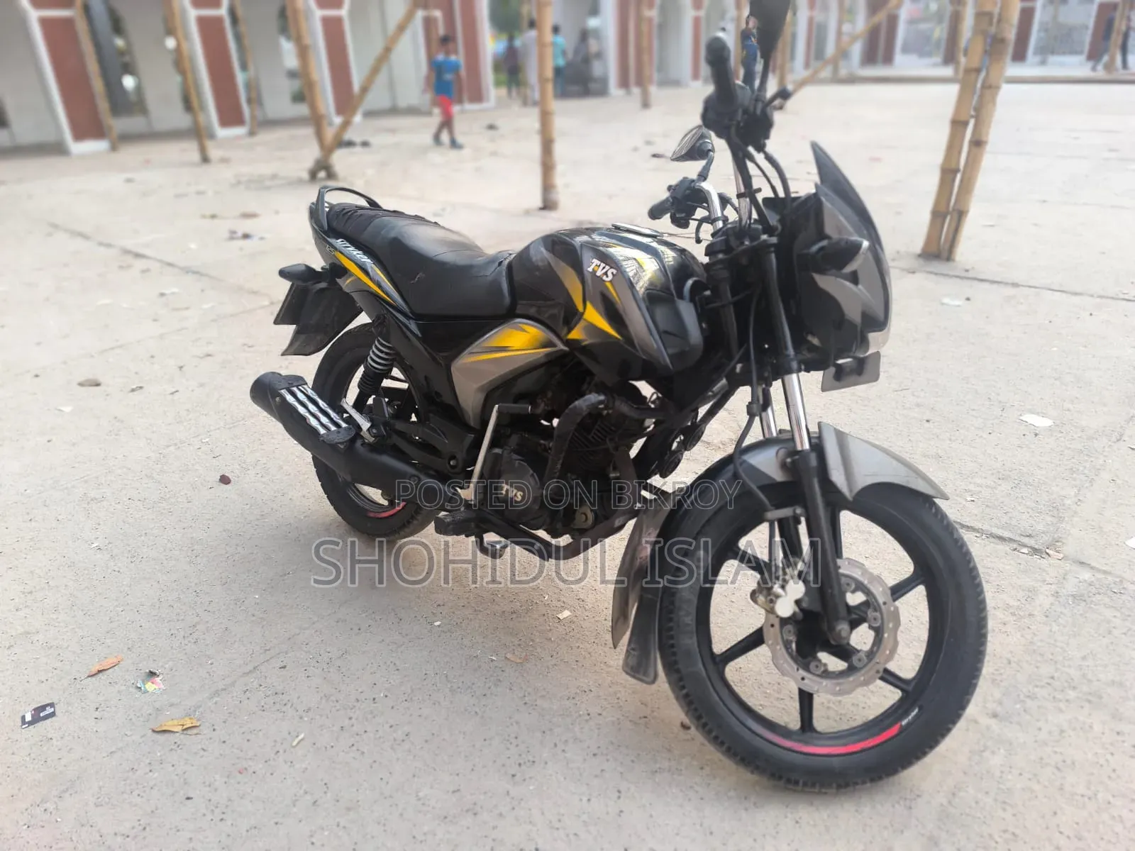 TVS Stryker 125 2021 Black