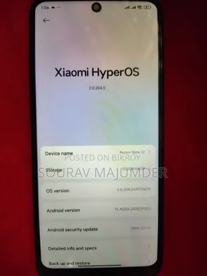 Xiaomi Redmi Note 12 128 GB Blue