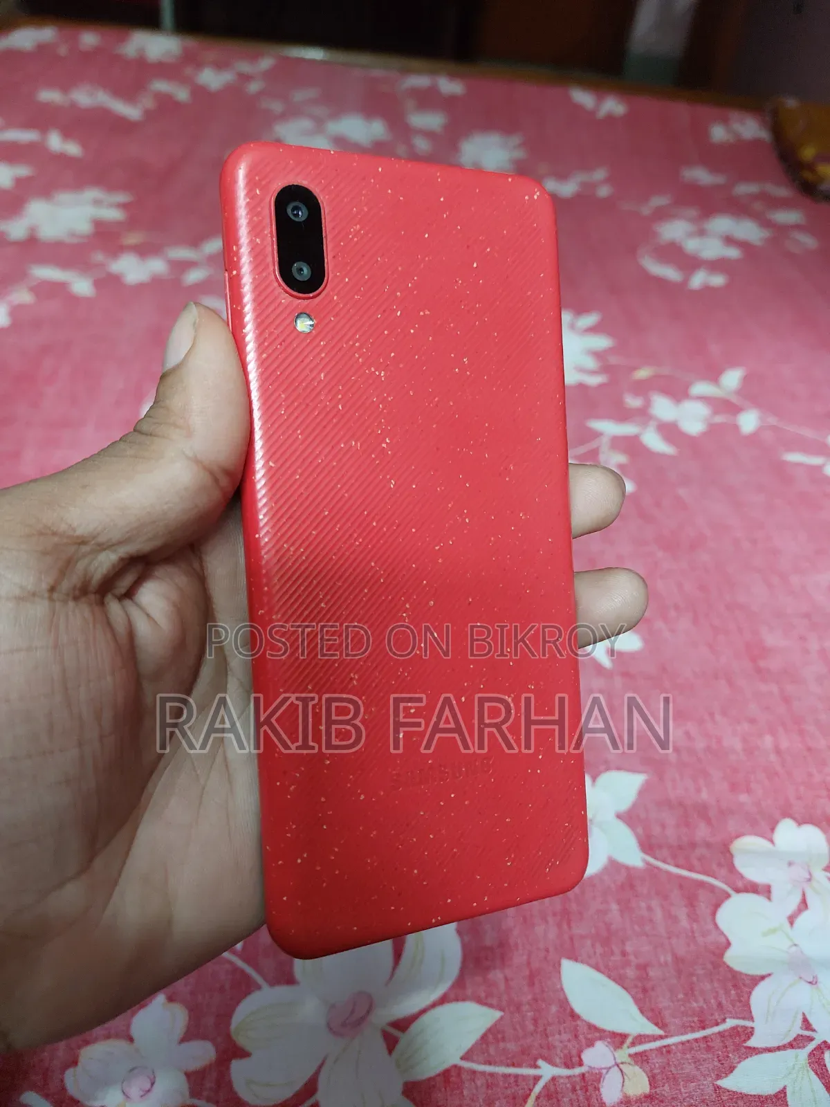 স্যামসাং গ্যালাক্সি এ০২ ৬৪ জিবি রেড