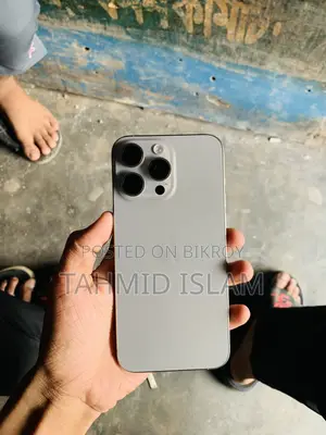 নতুন অ্যাপল আইফোন ১৫ প্রো ম্যাক্স ৫১২ জিবি সিলভার