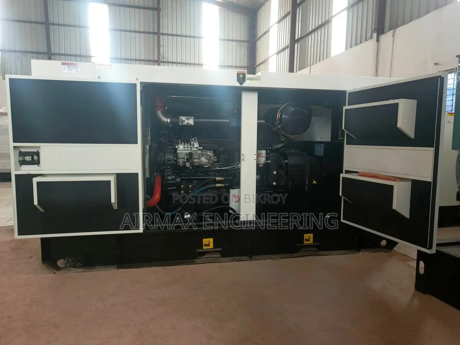 Perkins UK 100 kVA / 80 kW Diesel Generator – Typical Specifications